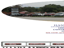Tablet Screenshot of hannautosales.com